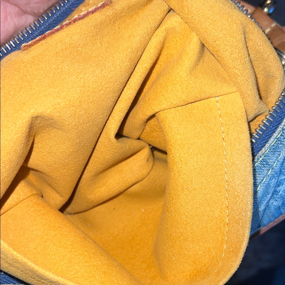 LOUIS VUITTON Baggy PM Monogram Denim Shoulder Bag - Picture 10 of 12